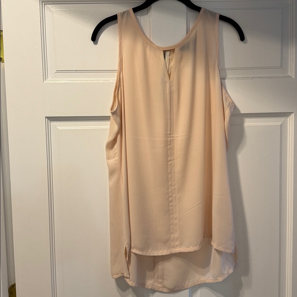 Sleeveless Light Pink Blouse/ Tunic